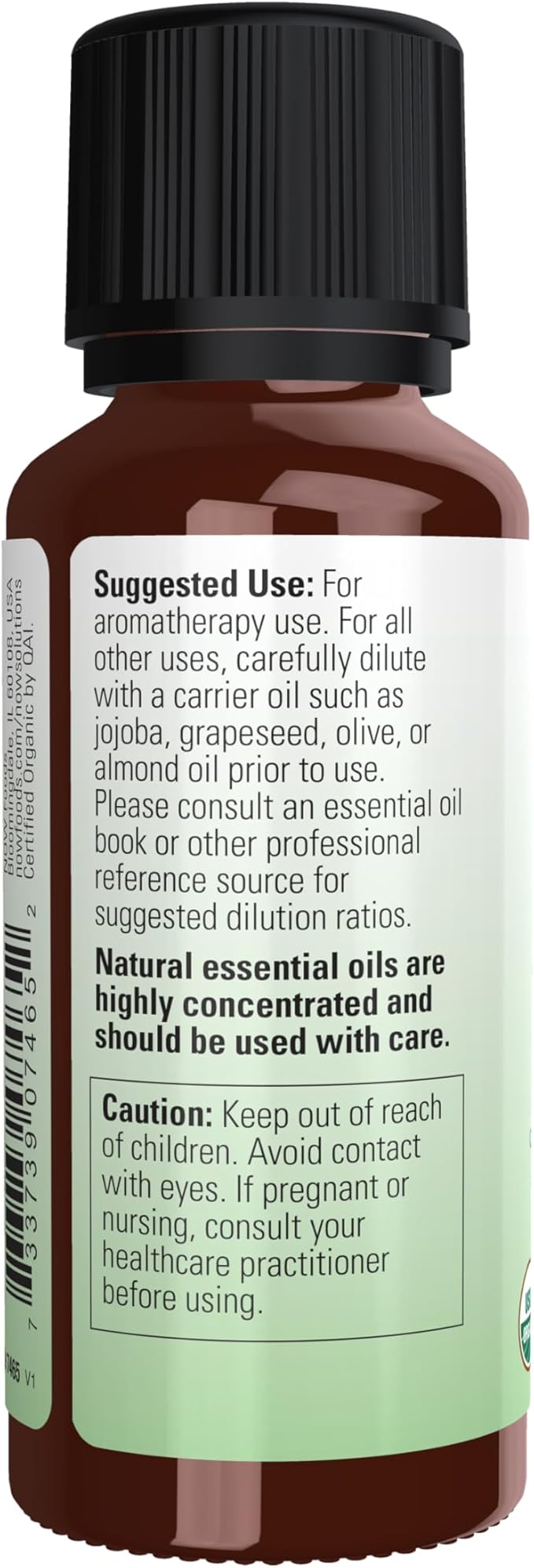 Organic Essential Oils, Spearmint, 1 fl oz (30 ml) by NOW