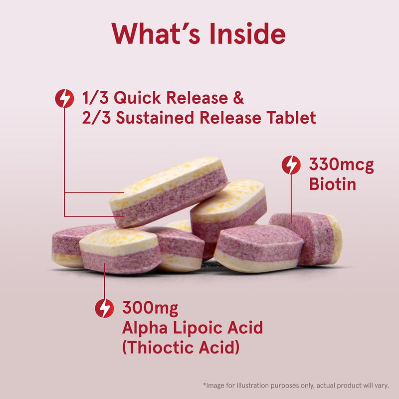 Alpha Lipoic Sustain 300 mg 60 Tablets