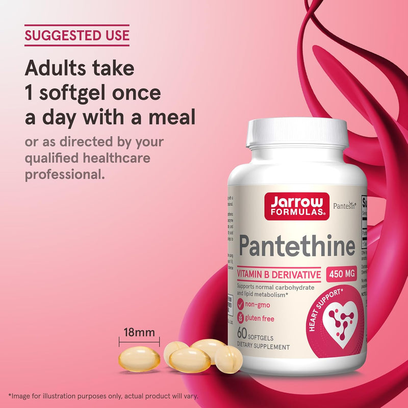 Pantethine 450 mg 60 Softgels