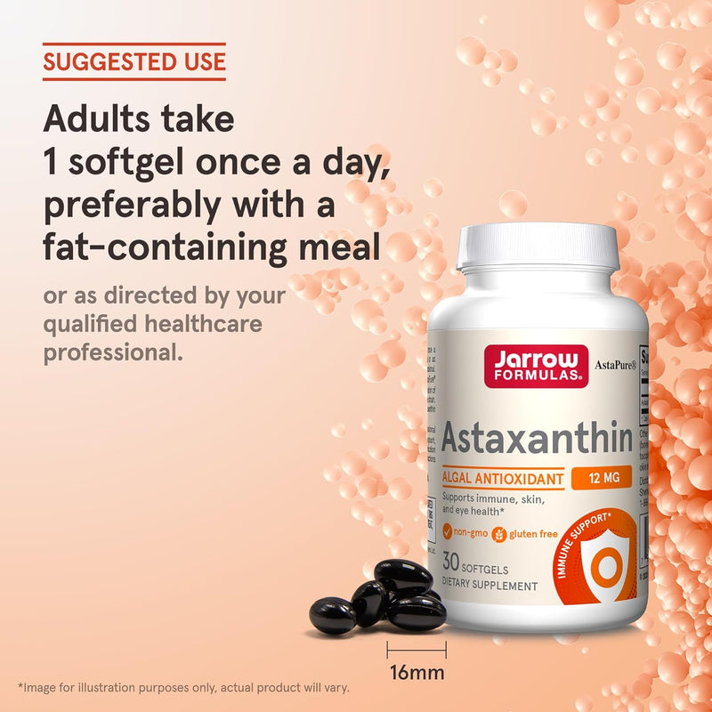 Astaxanthin 12 mg 30 Softgels