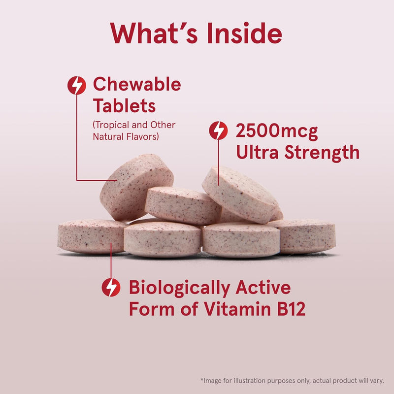Methyl B-12 2500 mcg 100 Lozenges by Jarrow