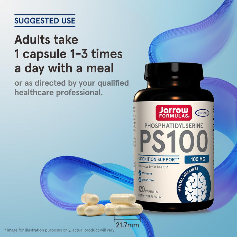 PS 100 Phosphatidylserine 100 mg 120 Capsules