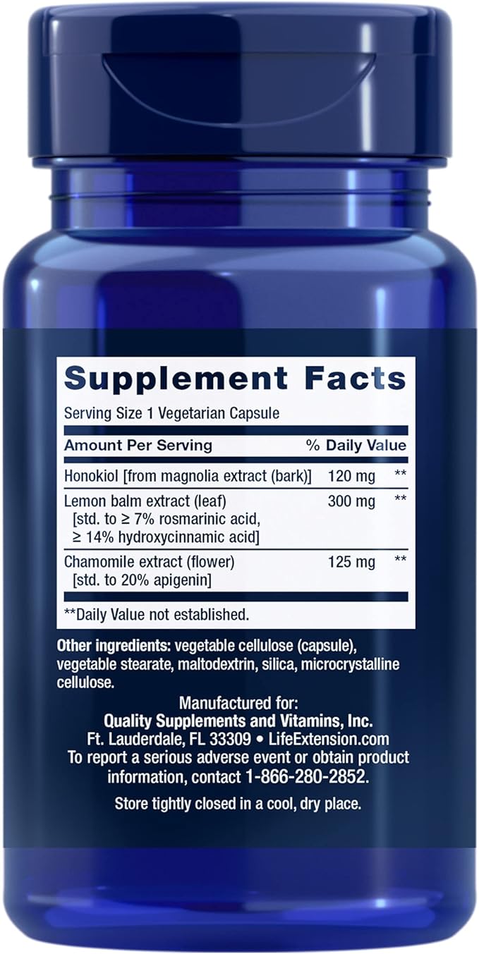 Herbal Sleep PM, 30 Vegetarian Capsules by Life Extension