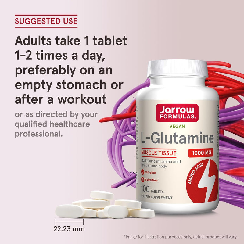 L-Glutamine 1000 mg 100 Tablets