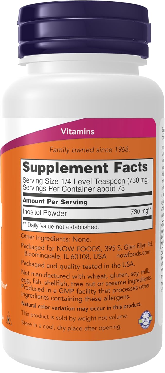 Inositol Powder, 2 oz (57 g) by NOW