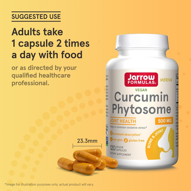Curcumin Phytosome 500 mg 120 Veggie Caps