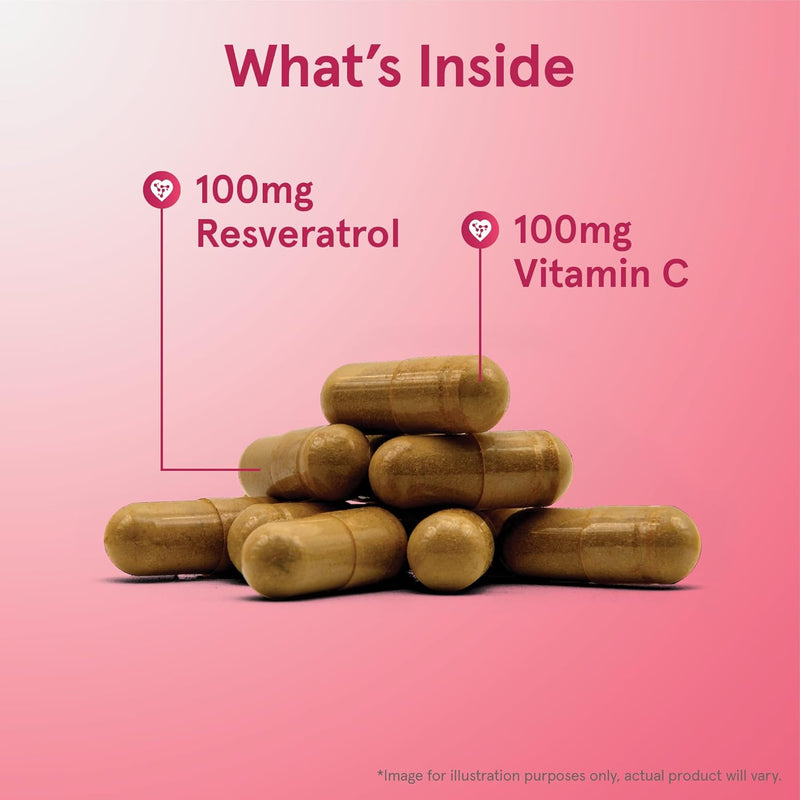 Resveratrol 100 mg 120 Veggie Caps