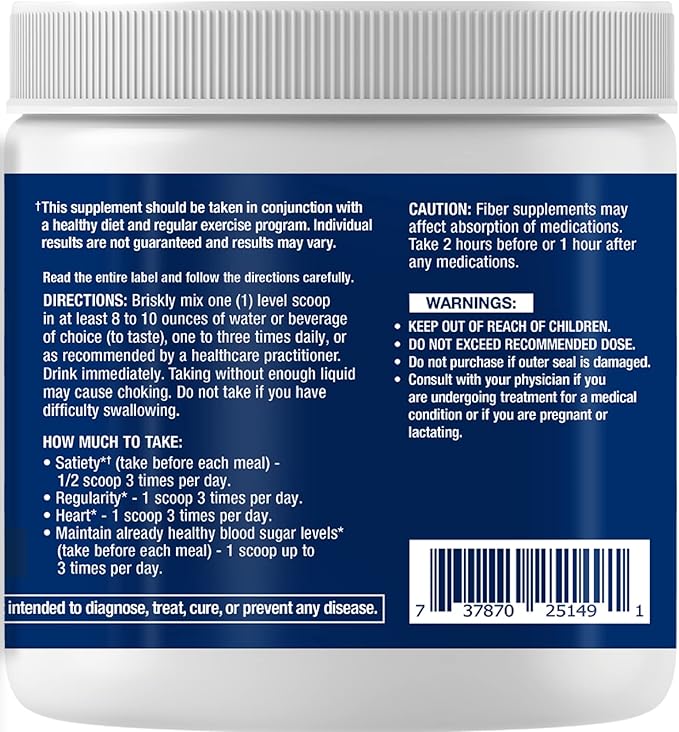 Easy Fiber, Natural Orange, 5.89 oz (167 g) by Life Extension