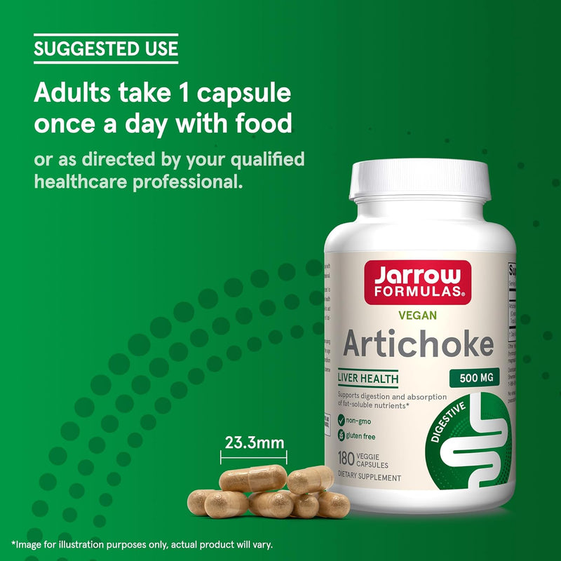 Artichoke 500 mg 180 Capsules