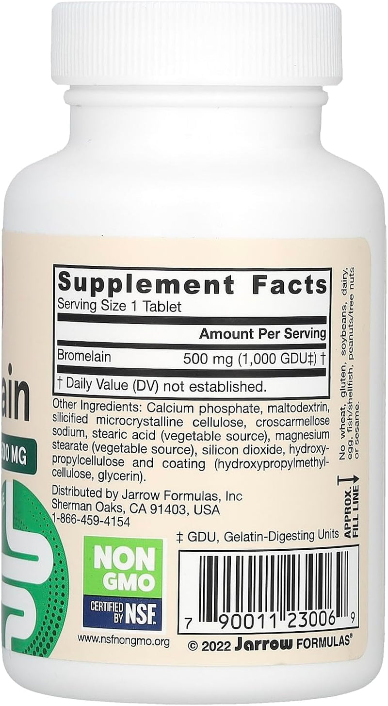 Bromelain 1000 GDU 60 Tablets