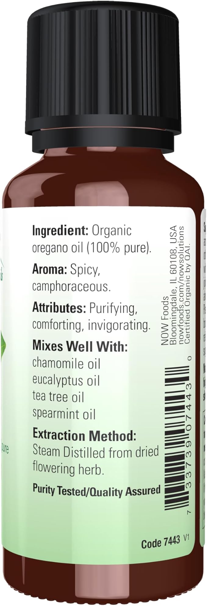 Organic Oregano Oil, 1 fl. oz. by NOW