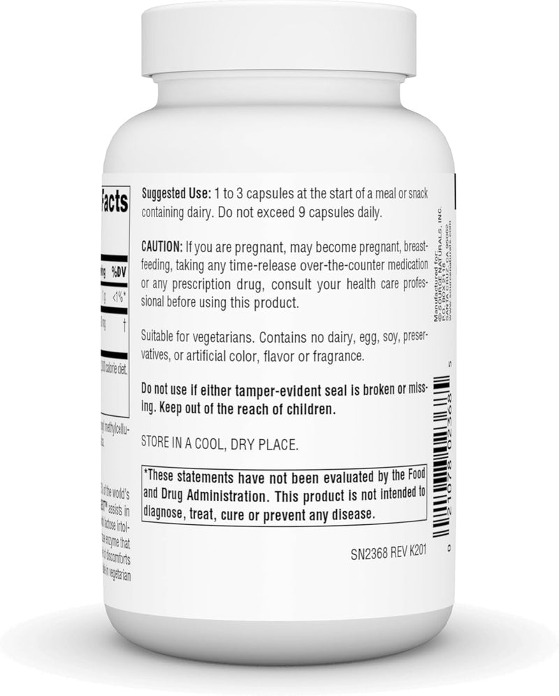 Lactase Digest, 180 Capsules by Source Naturals