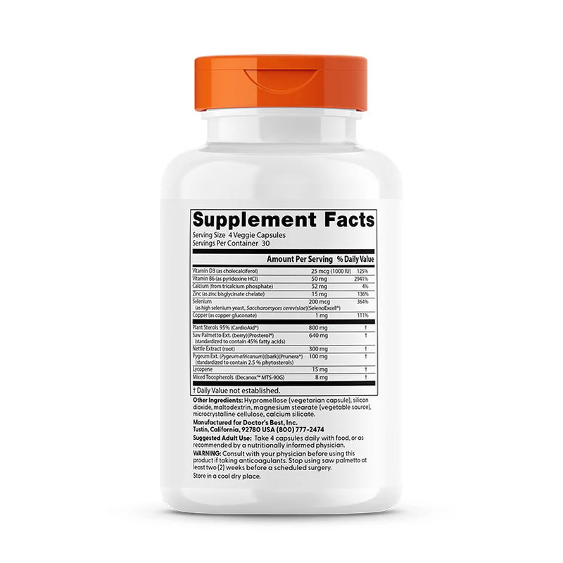 Comprehensive Prostate Formula 120 Veggie Caps