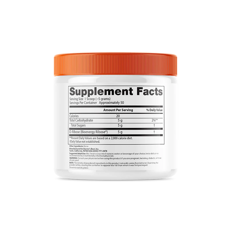 Pure D-Ribose Powder 8.8 oz (250 g)