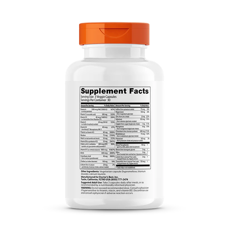 Multi-Vitamin 90 Veggie Capsules