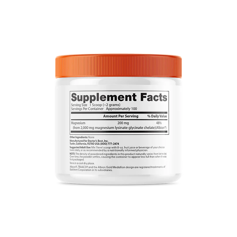 High Absorption Magnesium Powder with TRAACS, 7.1 oz (200 g) by Doctor&