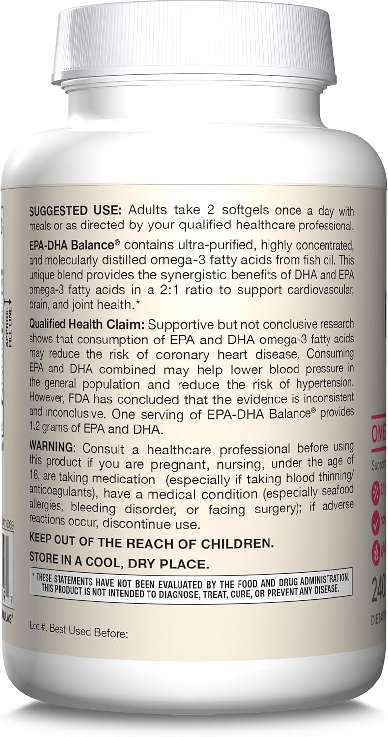EPA-DHA Balance 240 Softgels