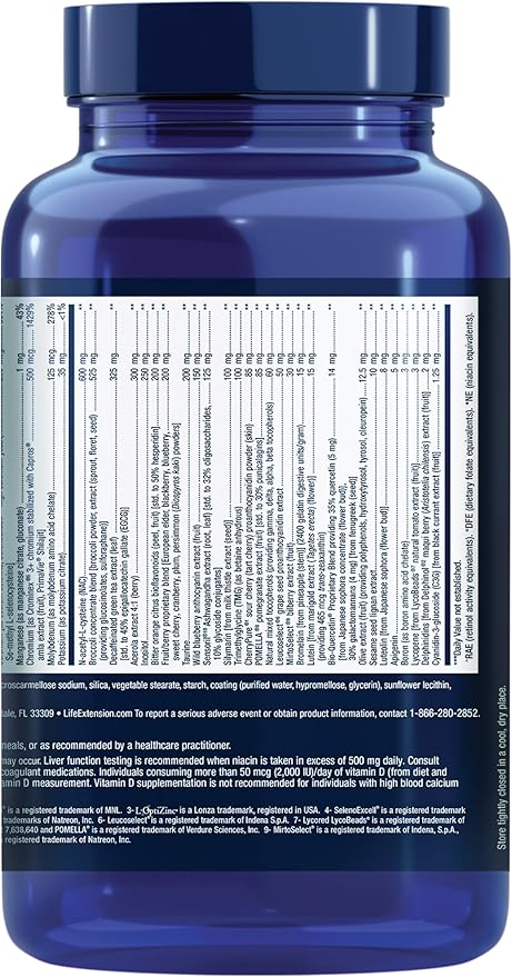 Mix Tablets Without Copper, 240 Tablets by Life Extension