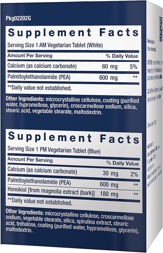 ComfortMAX, Double-Action Nerve Support, For AM & PM, 60 Vegetarian Tablets by Life Extension
