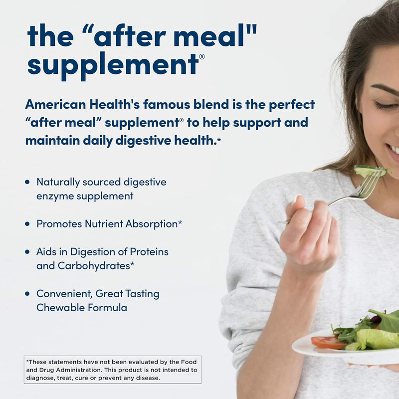 Original Papaya Enzyme 250 Chewable Tabs by American Health