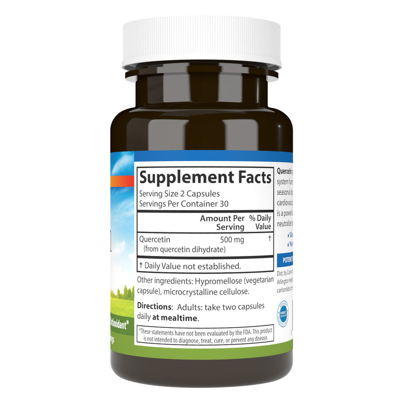 Quercetin 500 mg 60 Vegetarian Capsules by Carlson