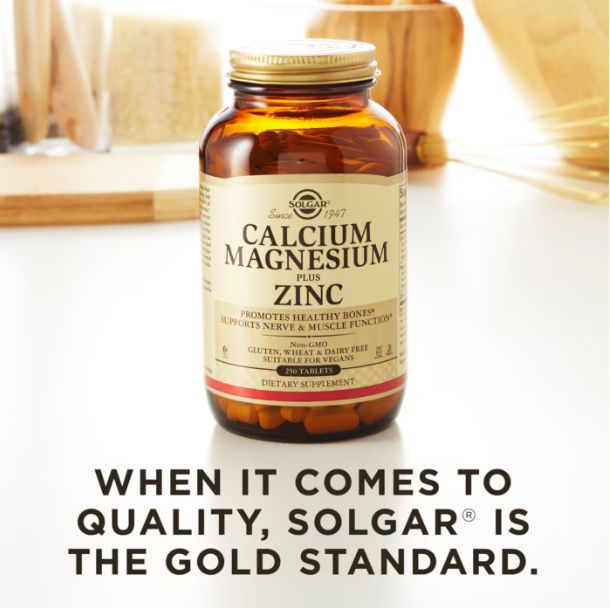Calcium Magnesium Plus Zinc 250 Tablets