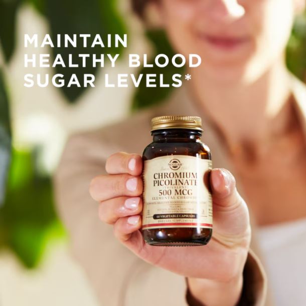 Chromium Picolinate 500 mcg 60 Vegetable Capsules