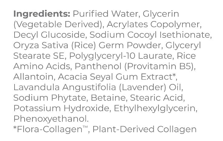 Advanced Peptides & Flora-Collagen Gentle Jelly Cleanser, 4 oz (113 g), by DERMA-E