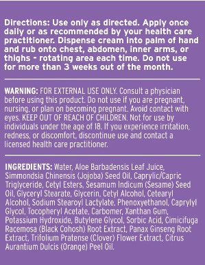 Phytoestrogen Body Cream 2 oz (56 g) by Emerita