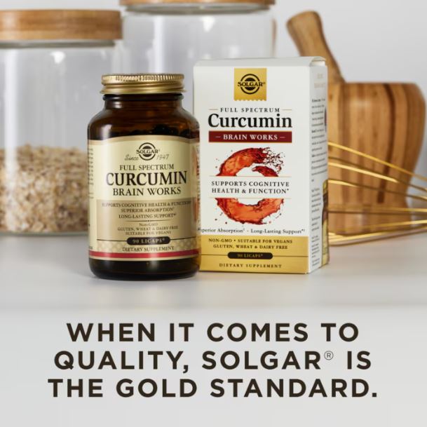 Full Spectrum Curcumin Brain Works 90 Licaps