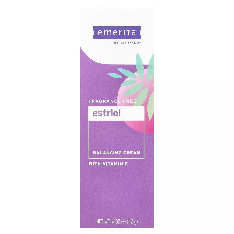 Estriol Natural Balancing Cream 4 oz by Emerita