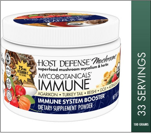 Host Defense MycoBotanicals® Immune Powder 3.5 oz, by Fungi Perfecti