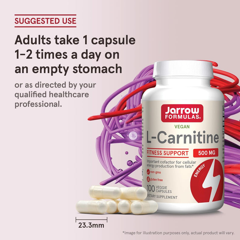 L-Carnitine 500 mg 100 Capsules