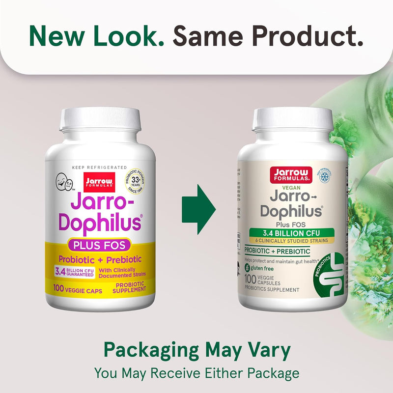 Jarro-Dophilus + FOS 100 Capsules