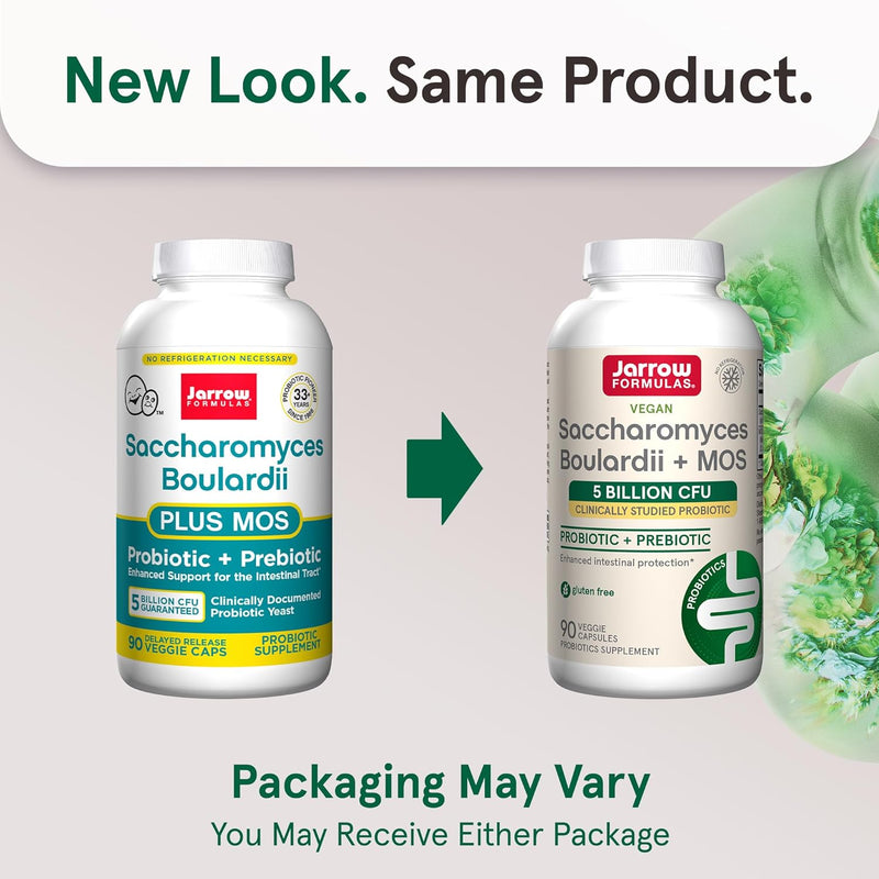 Saccharomyces Boulardii + MOS 90 Veggie Caps