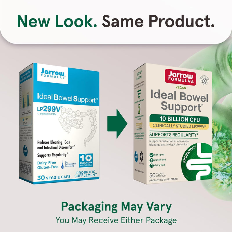 Ideal Bowel Support L. plantarum 299v 30 Veggie Caps
