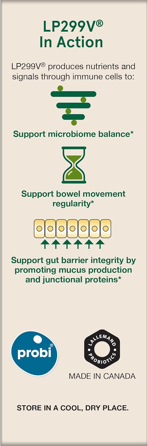 Ideal Bowel Support L. plantarum 299v 30 Veggie Caps