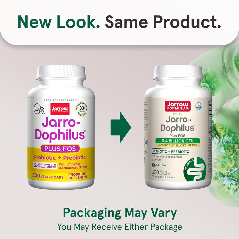 Jarro-Dophilus + FOS 300 Capsules
