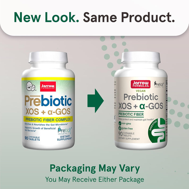 Prebiotic XOS + alpha-GOS 90 Chewable Tablets
