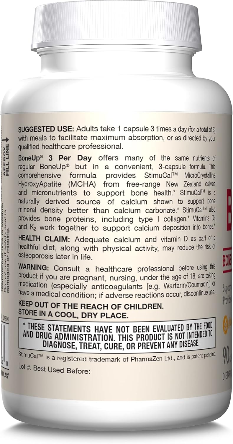 Bone-Up Three Per Day 90 Capsules