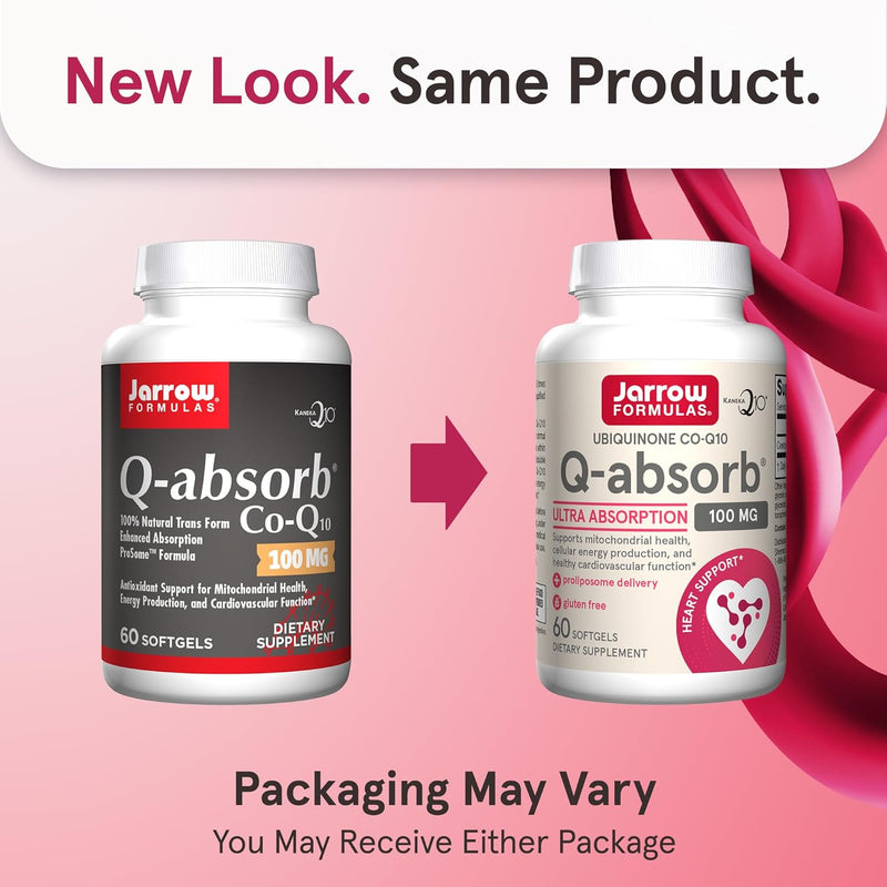 Q-Absorb Co-Q10 100 mg 60 Softgels