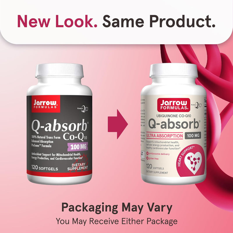 Q-Absorb Co-Q10 100 mg 120 Softgels