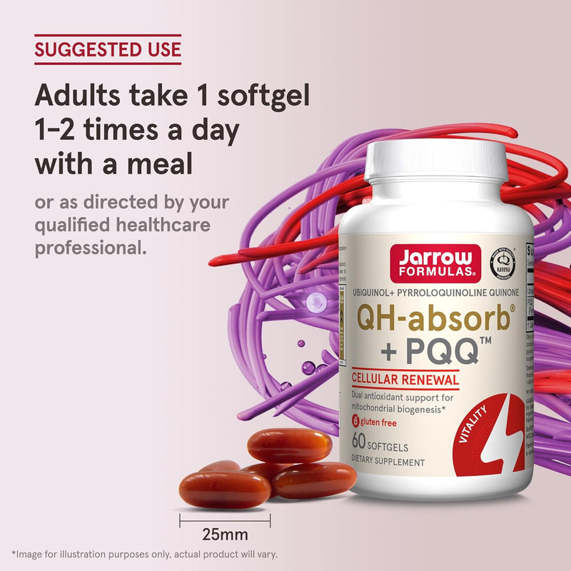 QH-Absorb + PQQ 60 Softgels