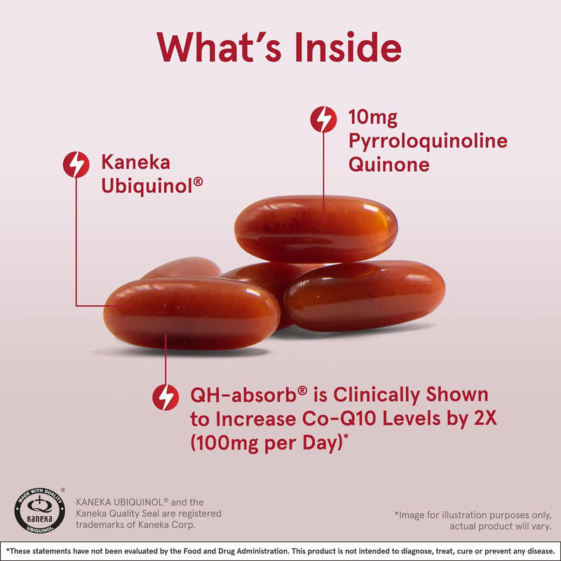 QH-Absorb + PQQ 60 Softgels