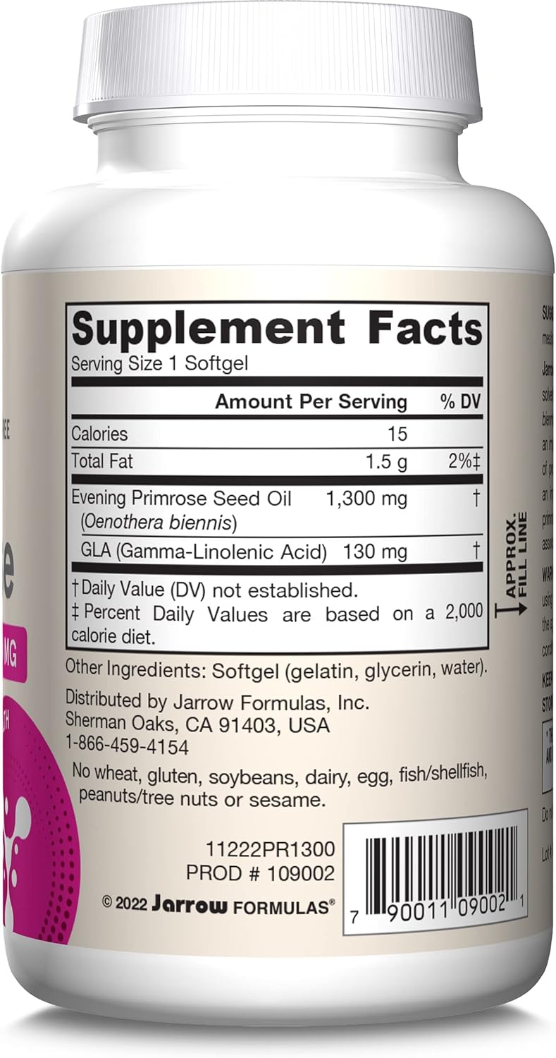 Evening Primrose 1300 mg 60 Softgels