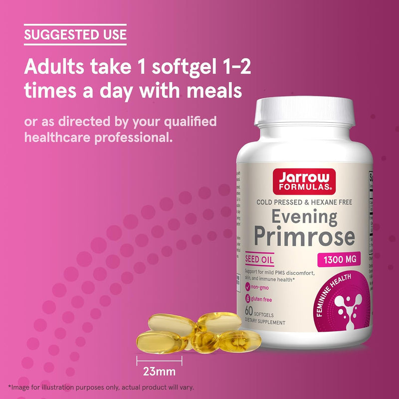 Evening Primrose 1300 mg 60 Softgels