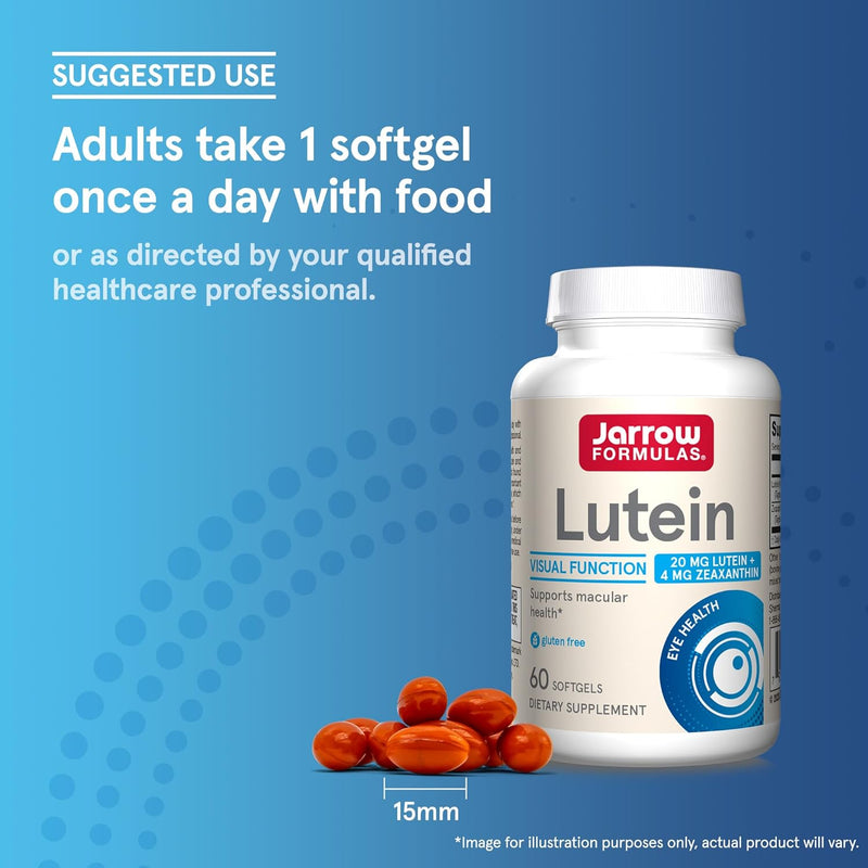 Lutein 20 mg 60 Softgels