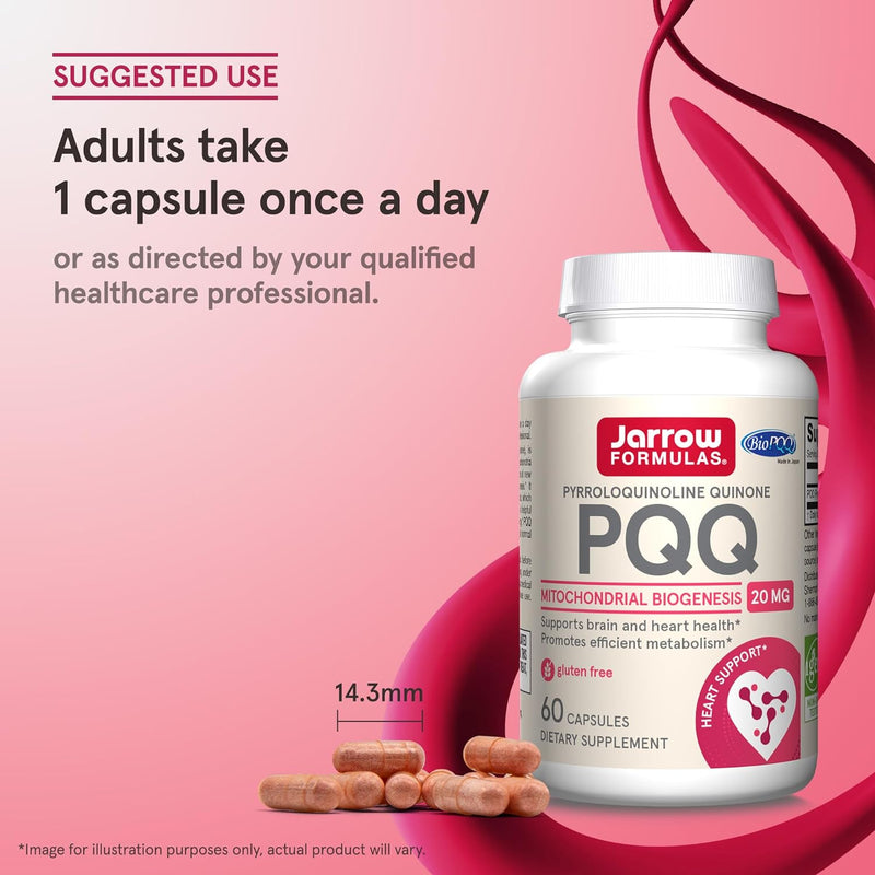 PQQ 20 mg 60 Capsules
