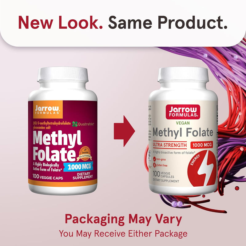 Methyl Folate 1000 mcg 100 Capsules