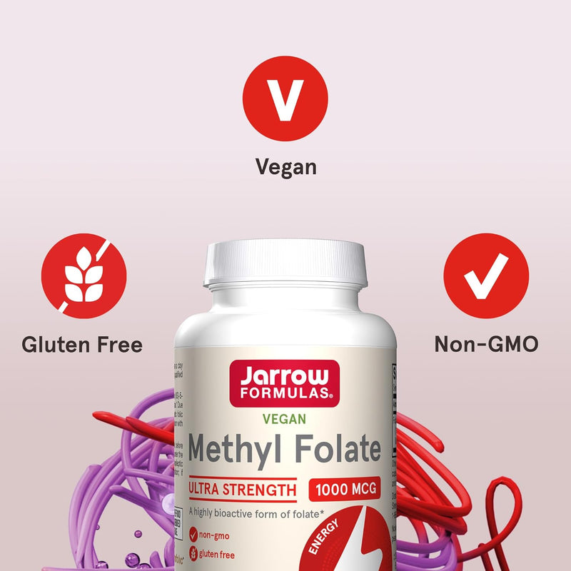 Methyl Folate 1000 mcg 100 Capsules